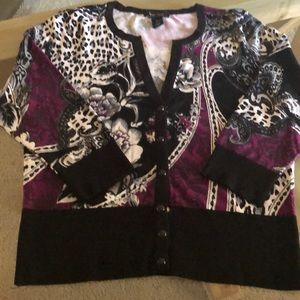 Beautiful waist length sweater.